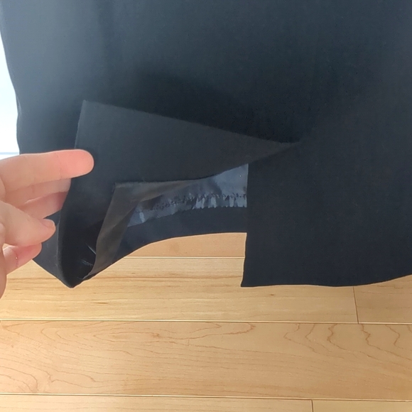 Sz 4 Calvin Klein Black Sheath Dress - Picture 7 of 8